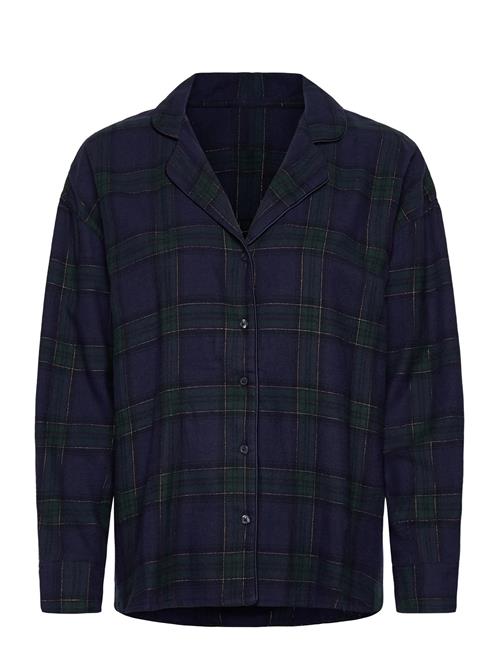 Jacket Ls Flannel Twill Check Hunkemöller Patterned