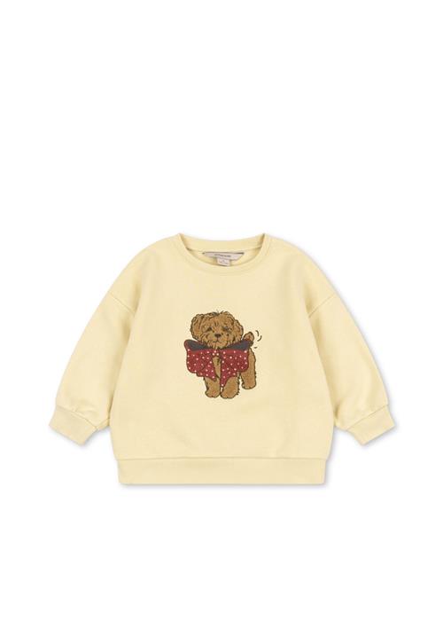 Konges Sløjd Puppy Sweatshirt Shake It  Shake It 3 Y  Gul  3 år  kvinde