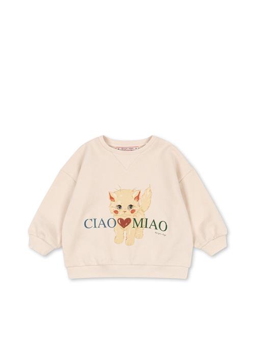 Konges Sløjd Belli Sweatshirt Whisper Pink  Whisper Pink 3 Y  Creme  3 år  kvinde