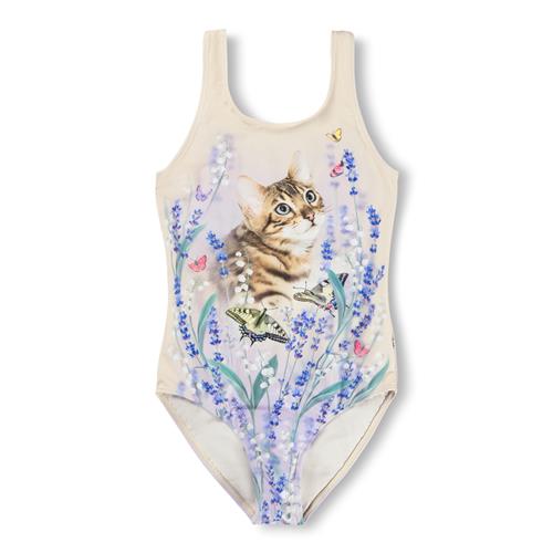 Molo Nika Badedragt Butterfly Field  Butterfly Field 152 cm  Creme  152 cm  kvinde