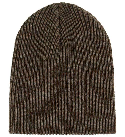 Joha Hue - Uld - Rib - Brun Meleret