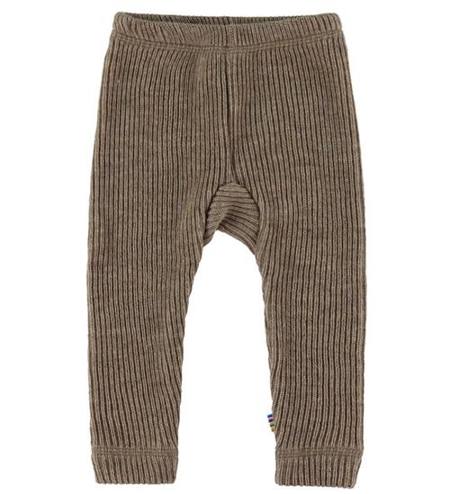 Joha Bukser - Strik - Uld - Beige Meleret