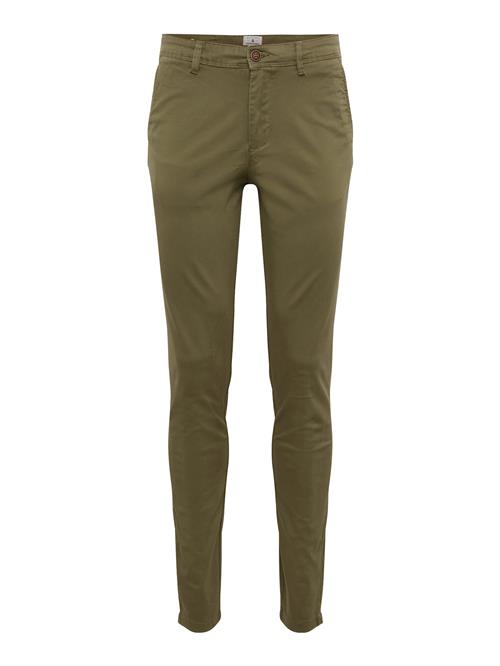 JACK & JONES Lærredsbukser 'JJIMarco JJBowie'  oliven