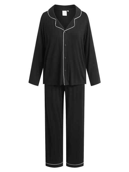 CCDK Copenhagen Pyjamas 'Joy'  sort / hvid