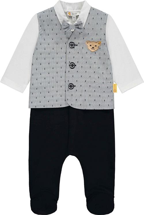 Steiff Collection Sparkedragt/Body  pastelblå / lysebrun / sort / hvid