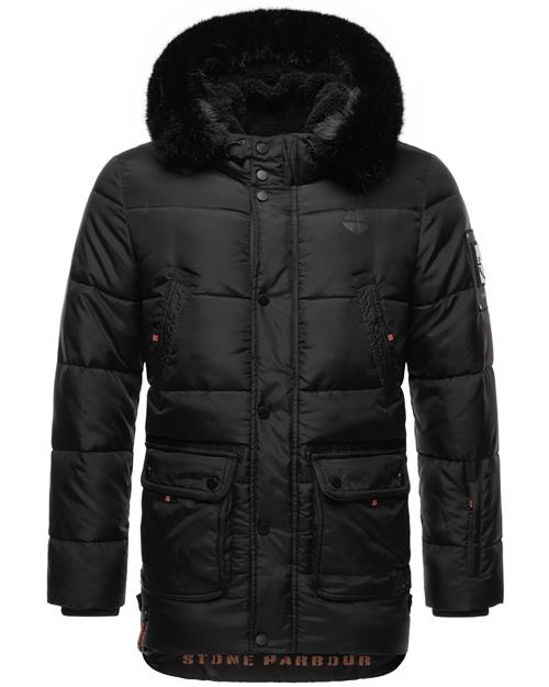 STONE HARBOUR Vinterjakke 'Mironoo'  sort