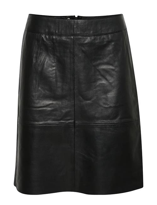 Cuberta Leather Skirt Culture Black