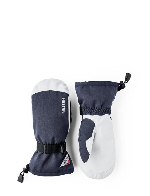 Powder Gauntlet - Mitt Brick Red Hestra Navy