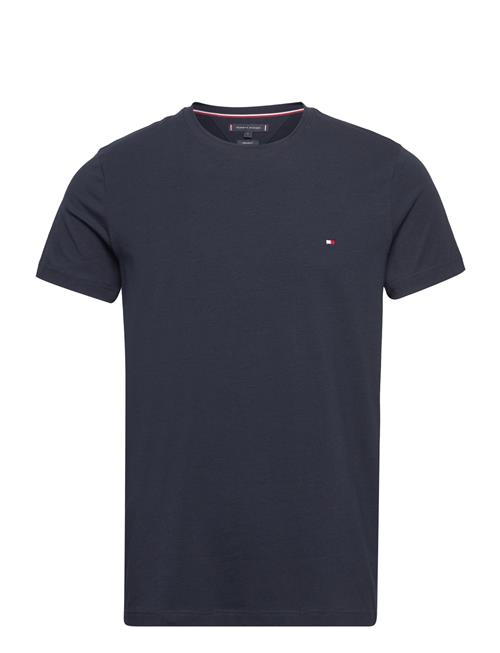 Core Stretch Slim C-Neck Tee Tommy Hilfiger Navy