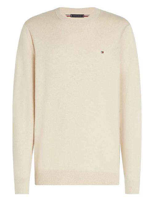 Pima Org Ctn Cashmere Crew Neck Tommy Hilfiger Cream