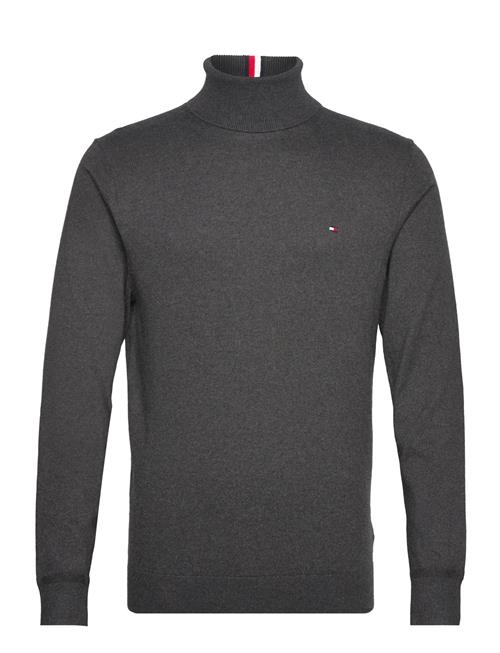 Pima Org Ctn Cashmere Roll Neck Tommy Hilfiger Grey