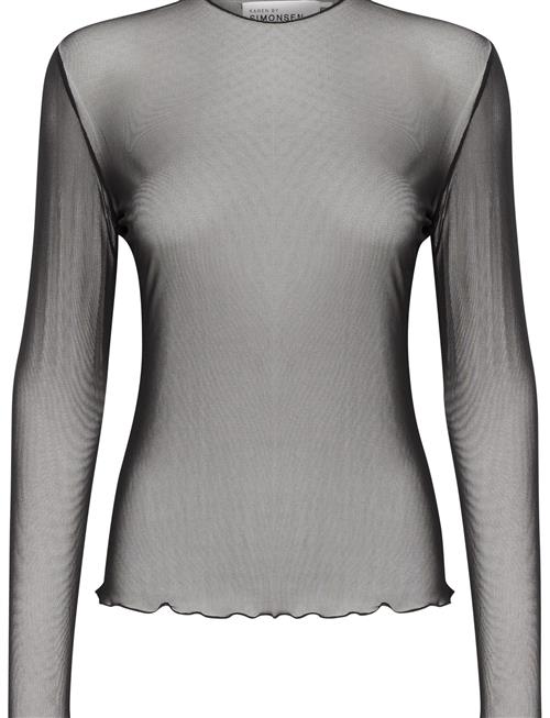 Deshkb Ls Tee Karen By Simonsen Black