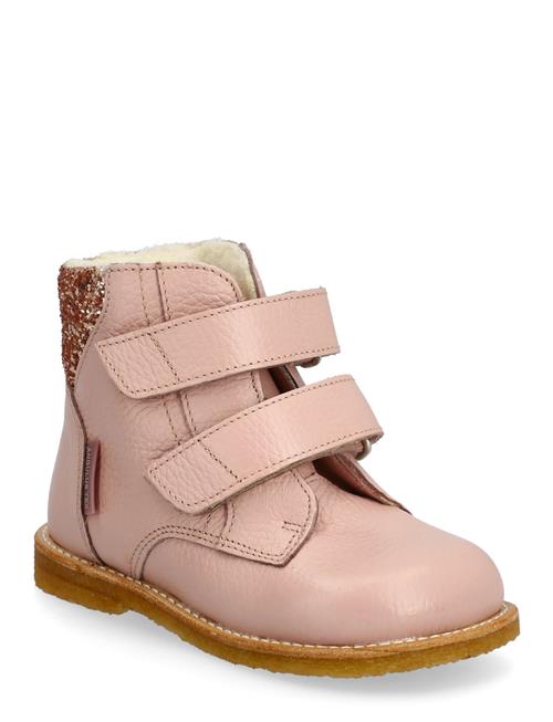 Boots - Flat - With Velcro ANGULUS Pink