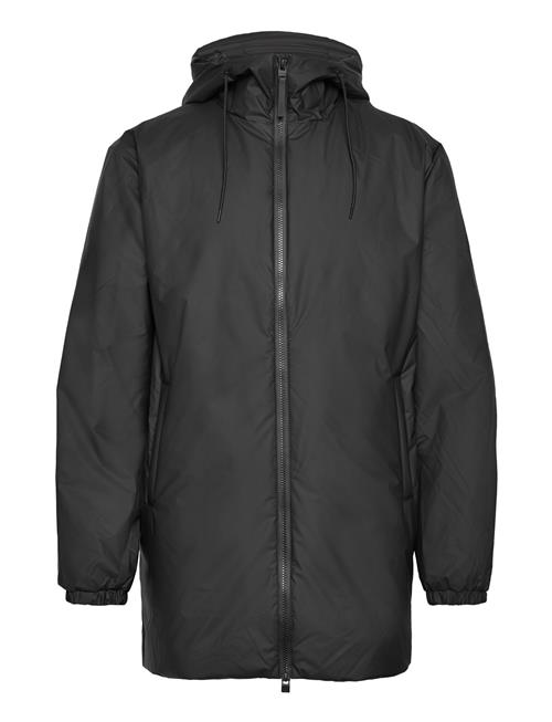 Lohja Long Insulated Jacket W3T2 Rains Black