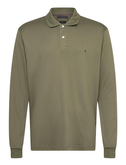 L/S Liquid Cotton Reg Polo Tommy Hilfiger Khaki