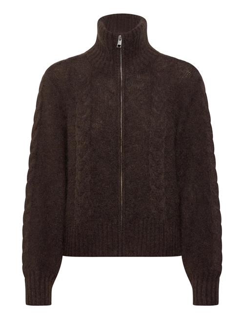 Objnete Lo Knit Cardigan Noos Object Brown