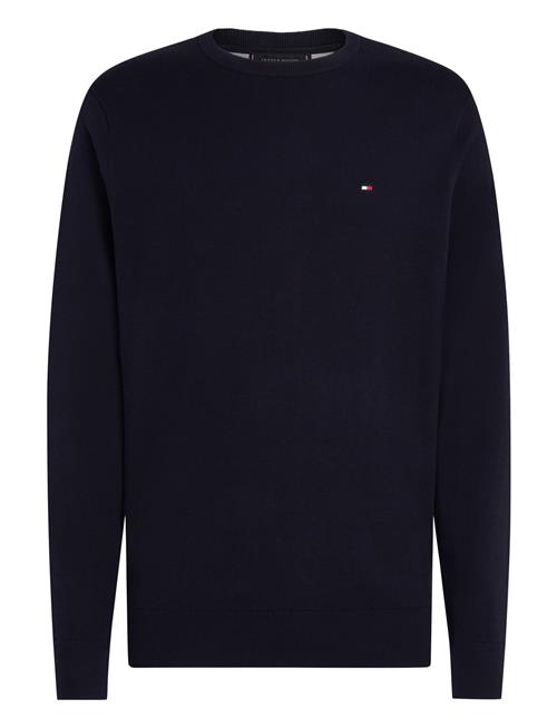 Core Essential Cotton Crew Neck Tommy Hilfiger Navy