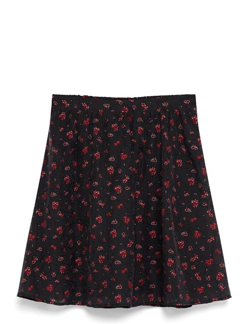 Mschnancy Skirt Aop MSCH Copenhagen Black