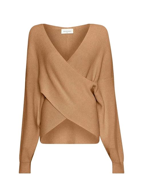 Mschzinelle Rachelle Wrap Pullover MSCH Copenhagen Brown