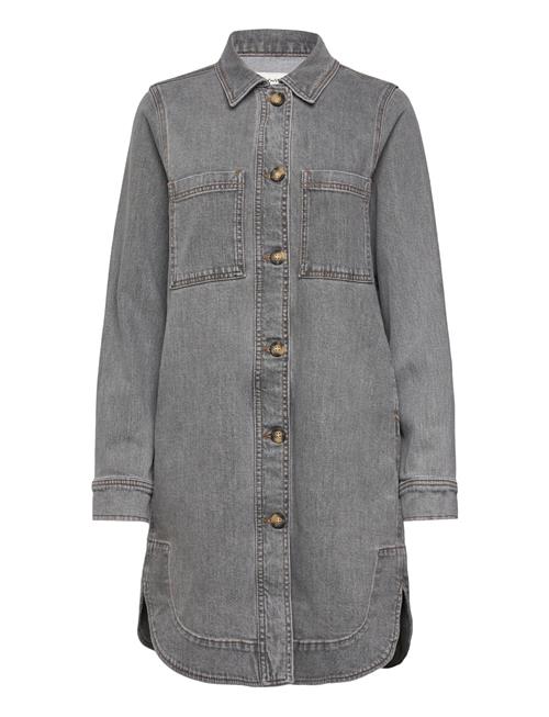 Nanasiw Denim Dress InWear Grey