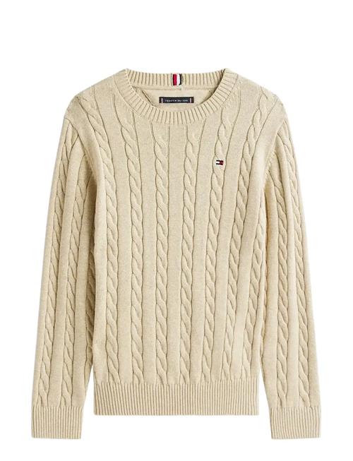 Cotton Cable Sweater Tommy Hilfiger Cream
