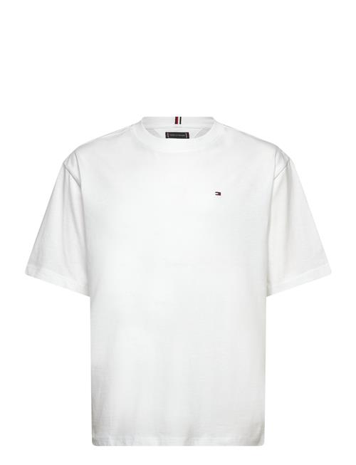 Essential Archive Fit Tee Ss Tommy Hilfiger White