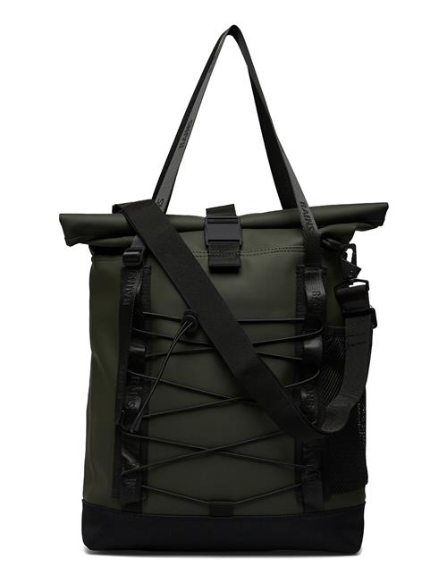 Trail Rolltop Tote Bag W3 Rains Green