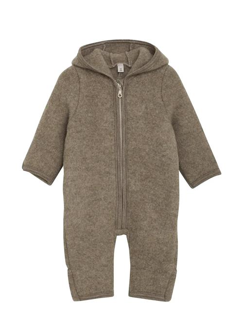 Pram Suit Wool Fleece Huttelihut Khaki