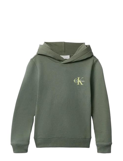 Small Monogram Hoodie Calvin Klein Green