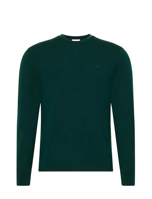 Ls 100 Merino Crew 14Gg Calvin Klein Green