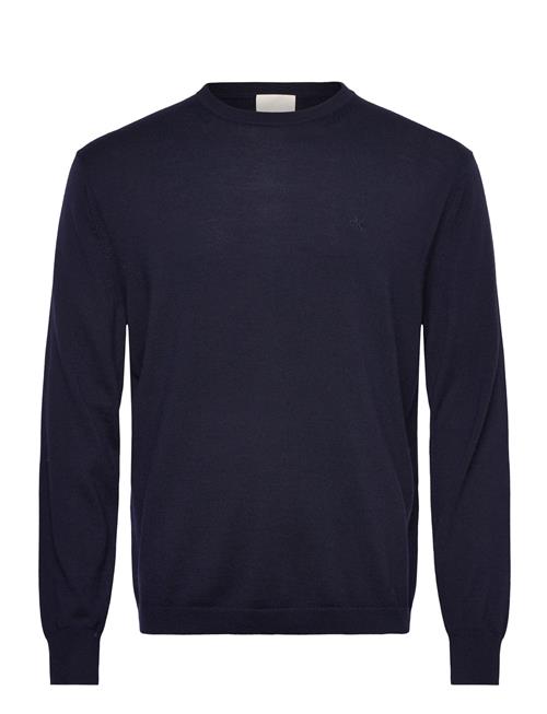 Ls 100 Merino Crew 14Gg Calvin Klein Navy