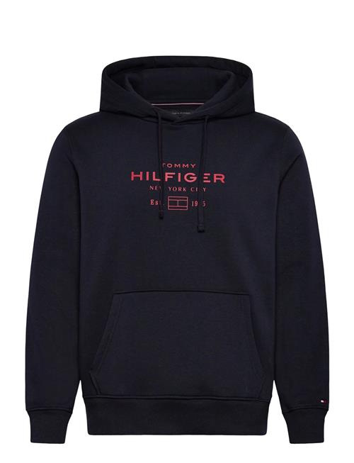 Oval Graphic Hoodie Tommy Hilfiger Navy
