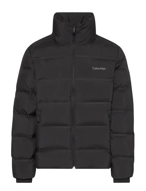 Ls Quilted Bonded Channel Hd Puf Calvin Klein Black