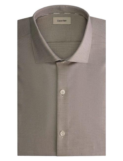 Slim Mid Twill Str Sld Calvin Klein Beige