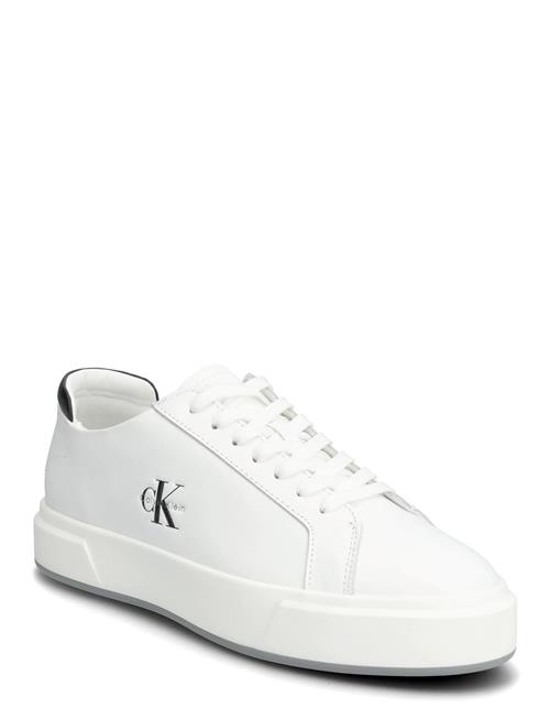 Basket Cupsole Laceup Lth Ml Calvin Klein White