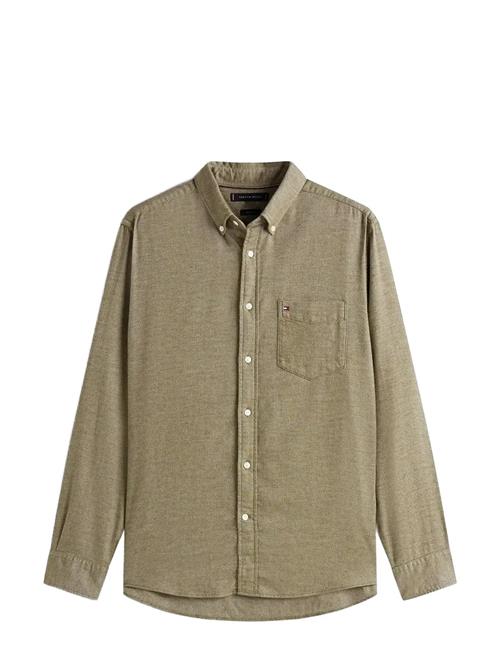 Flannel Dobby Rf Shirt Tommy Hilfiger Green