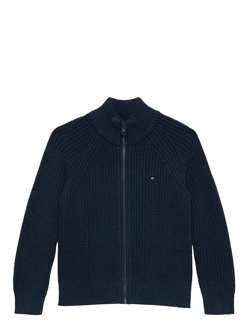 Half Cardigan Full Zip Sweater Tommy Hilfiger Navy