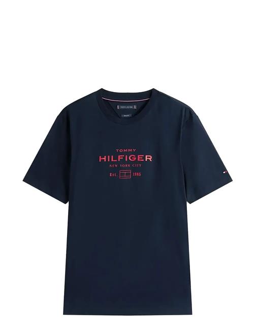 Hilfiger Stack Graphic Tee Tommy Hilfiger Navy