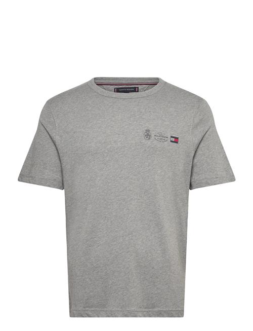 Small Crest Outline Tee Tommy Hilfiger Grey