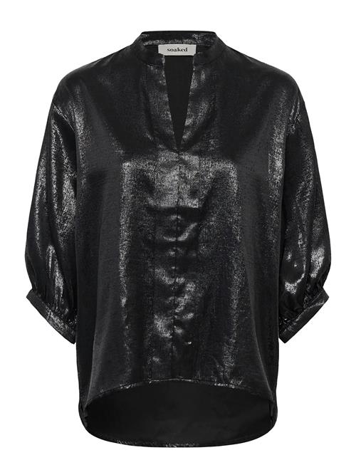 Slmirmir Amily Blouse 3/4 Soaked In Luxury Black