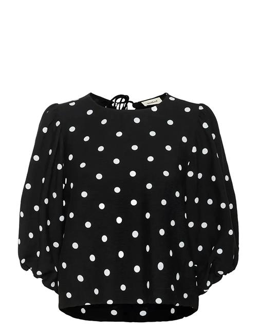 Slidola Blouse Ss Soaked In Luxury Black