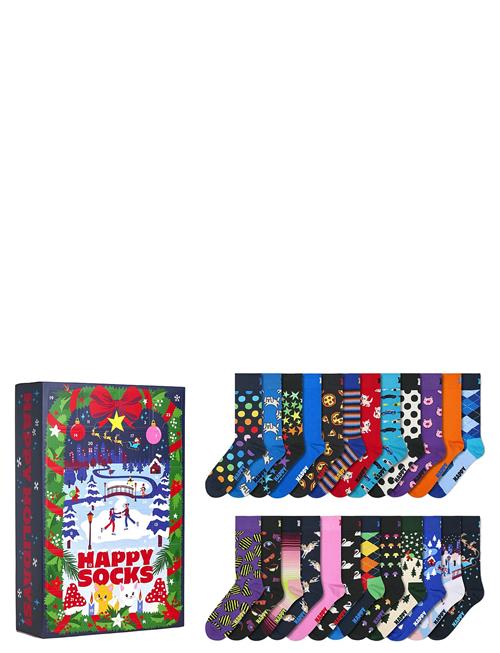 24-Pack Advent Calendar Gift Set Happy Socks Navy