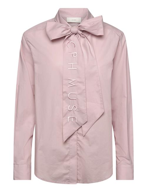 Cmpoplin-Shirt Is A Shirt In A Premium Material With A Loose Fit, A Concealed Fr Copenhagen Muse Pink