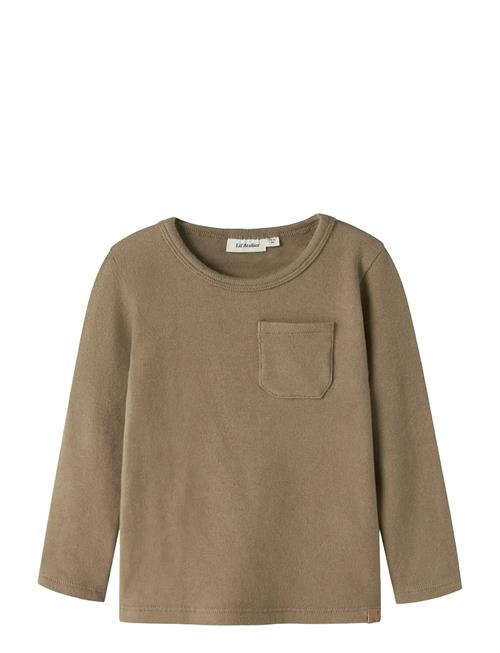 Nmmthoro Hen Ls Slim Top Lil Lil'Atelier Brown