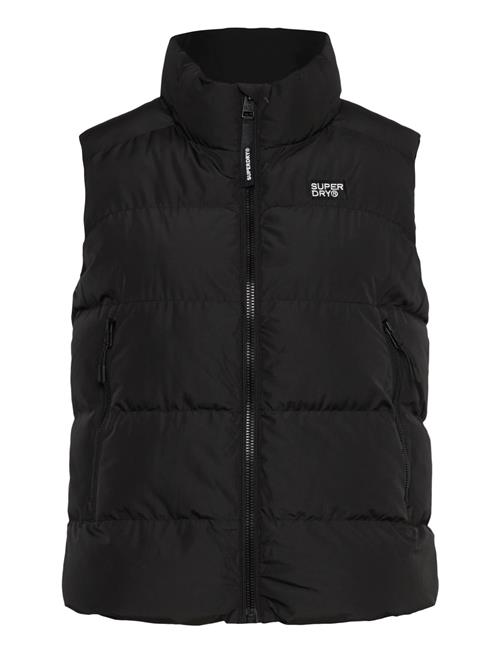Sports Puffer Gilet Superdry Black