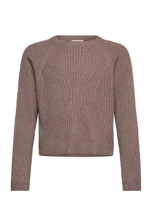 Nkfrikine Ls Short Knit Pullover Pb Name It Brown