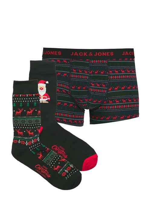 Jack & Jones Jacxmas Reindeer Giftbox Jack & J S Patterned