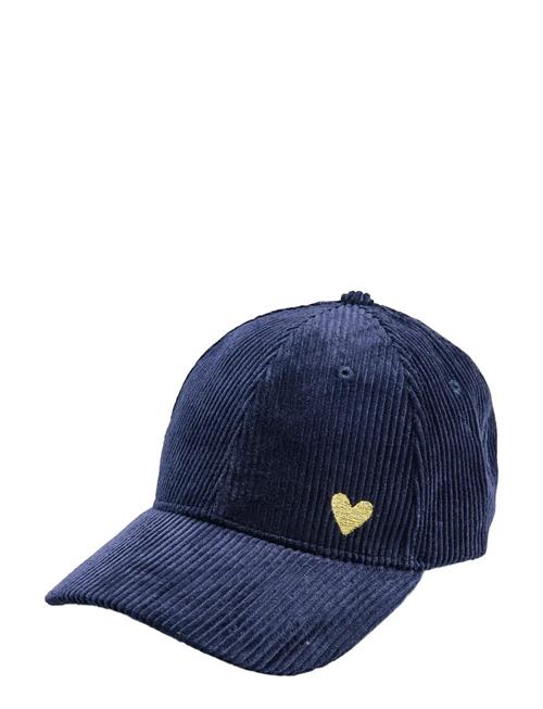 Pcjenny Velvet Emb. Cap Fc D2D Pieces Navy