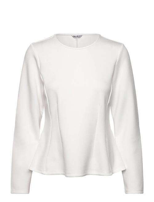 Objdorina L/S Re Sculpture Top E Wi 25 Object White