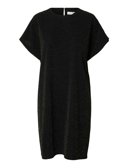 Slfover D Sandra Ss Short Dress Selected Black